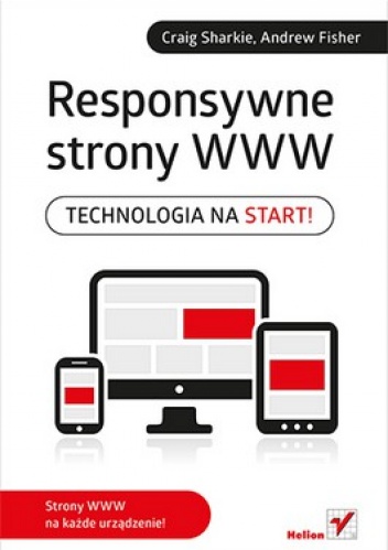 Okładka: Andrew Fisher - Responsywne strony WWW. Technologia na start!