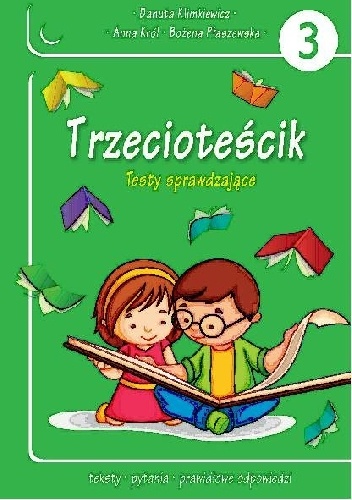 Okładka: Danuta Klimkiewicz - Trzecioteścik. Testy sprawdzające