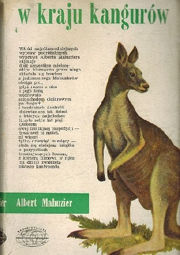 Okładka: Albert Mahuzier - W kraju kangurów