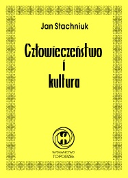 Okładka: Jan Stachniuk - Człowieczeństwo i kultura