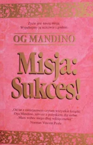Okładka: Og Mandino - Misja:Sukces!