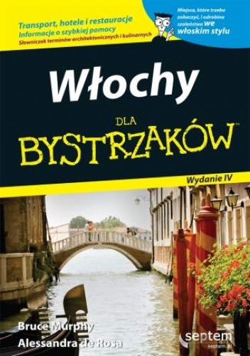 Okładka: Bruce Murphy - Włochy dla bystrzaków. Wydanie IV