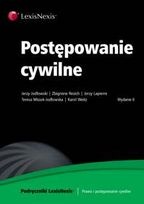 Okładka: Jerzy Jodłowski - Postępowanie cywilne