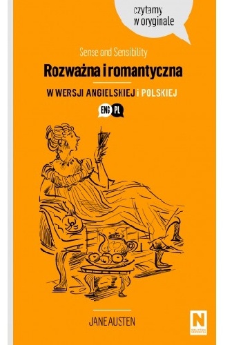 Okładka: Jane Austen - Czytamy w oryginale. Rozważna i romantyczna