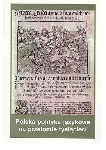Okładka: Jan Mazur - Polska polityka językowa na przełomie tysiącleci
