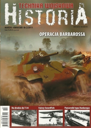 Okładka: Igor Witkowski - Technika Wojskowa HISTORIA - 2011/2
