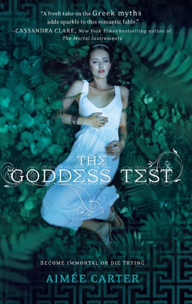 Okładka: Aimee Carter - The Goddess Test