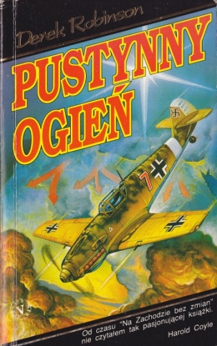 Okładka: Derek Robinson - Pustynny Ogień