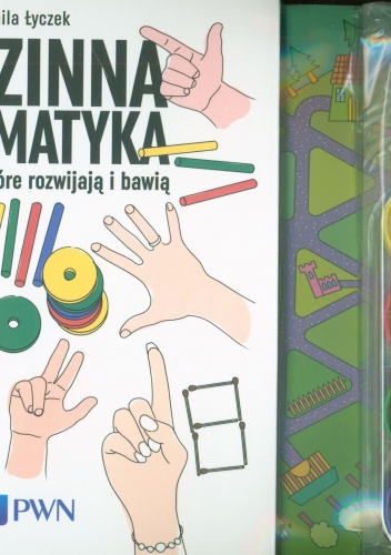 Okładka: Kamila Łyczek - Rodzinna matematyka. Łamigłówki, które rozwijają i bawią