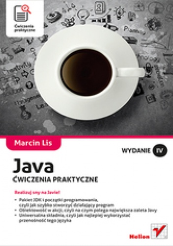 Okładka: Marcin Lis - Java. Ćwiczenia praktyczne. Wydanie IV