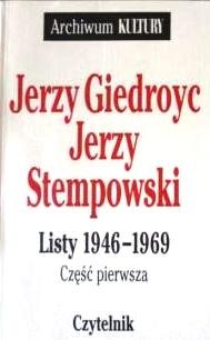 Okładka: Jerzy Giedroyc - Listy 1946-1969. Cz. 1