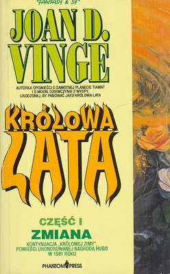 Okładka: Joan D. Vinge - Królowa lata: Zmiana