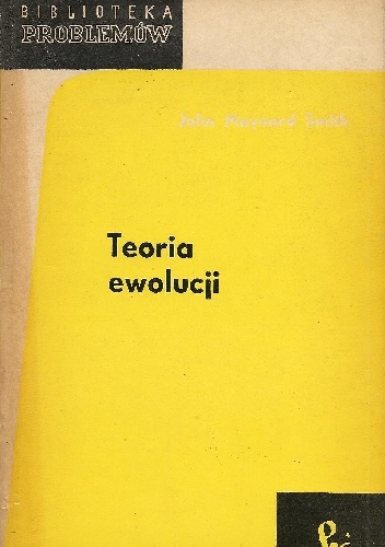 Okładka: John Maynard Smith - Teoria ewolucji