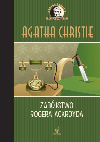 Okładka: Agatha Christie - Zabójstwo Rogera Ackroyda