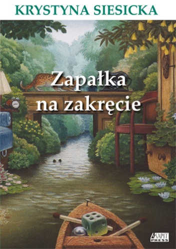 Okładka: Krystyna Siesicka - Zapałka na zakręcie