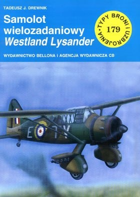 Okładka: Tadeusz J. Drewnik - Samolot wielozadaniowy Westland Lysander