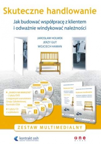 Okładka: Jerzy Gut - Skuteczne handlowanie. Jak budować współpracę z klientem i odważnie windykować należności. Zestaw multimedialny