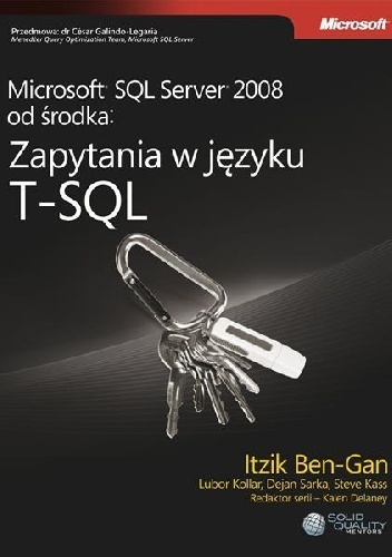 Okładka:  - Microsoft SQL Server 2008 od środka: Zapytania w języku T-SQL