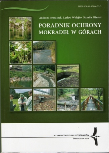 Okładka: Andrzej Jermaczek - Poradnik ochrony mokradeł w górach