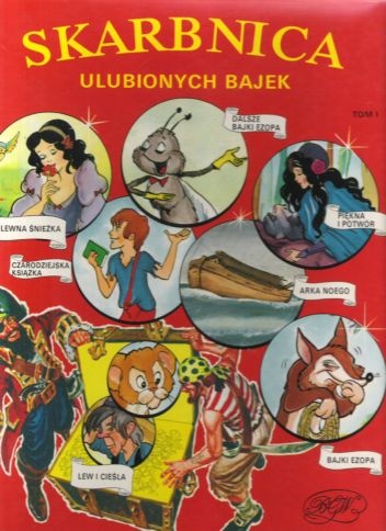 Okładka:  praca zbiorowa - Skarbnica ulubionych bajek (tom 1)