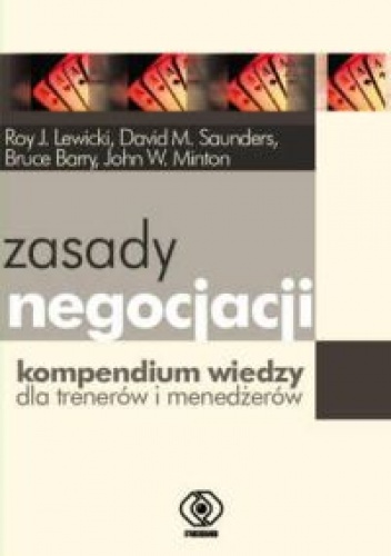 Okładka: Roy J. Lewicki - zasady negocjacji