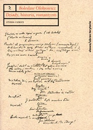 Okładka: Bolesław Oleksowicz - Dziady, historia, romantyzm