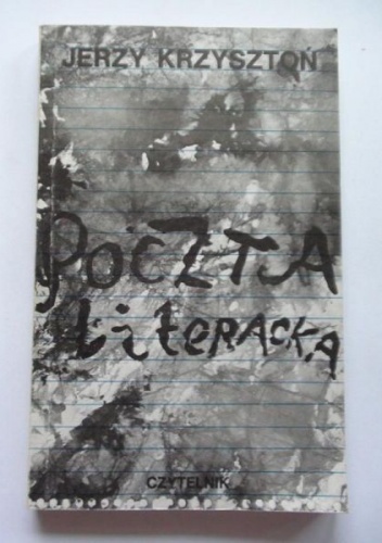Okładka: Jerzy Krzysztoń - Poczta literacka