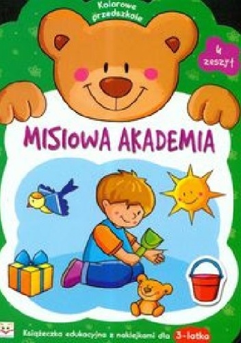 Okładka: Anna Podgórska - Misiowa akademia. Zeszyt 4