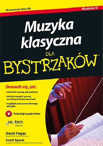 Okładka: David Pogue - Muzyka klasyczna dla bystrzaków. Wydanie II