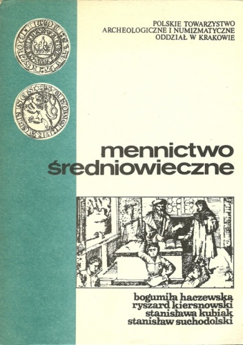 Okładka: Ryszard Kiersnowski - Mennictwo średniowieczne
