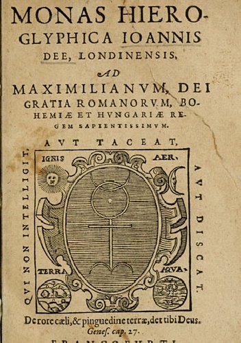 Okładka: John Dee - Monas hieroglyphica
