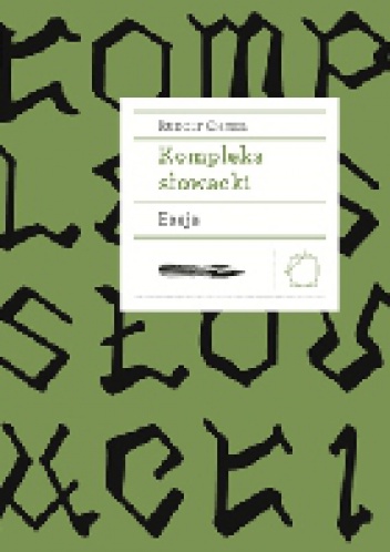 Okładka: Rudolf Chmel - Kompleks słowacki. Eseje