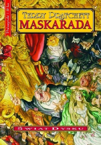 Okładka: Terry Pratchett - Maskarada