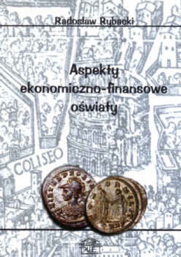 Okładka: Radosław Rybacki - Aspekty ekonomiczno-finansowe oświaty