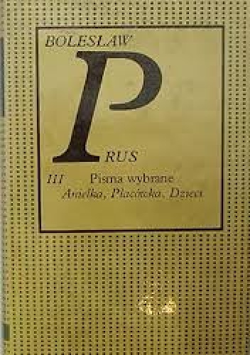 Okładka: Bolesław Prus - Anielka. Placówka. Dzieci
