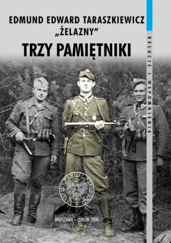 Okładka: Edmund Edward Taraszkiewicz - Trzy pamiętniki