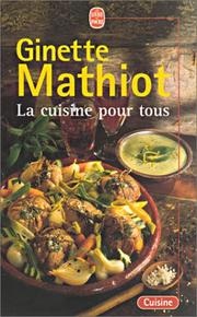Okładka: Ginette Mathiot - La cuisine pour tous