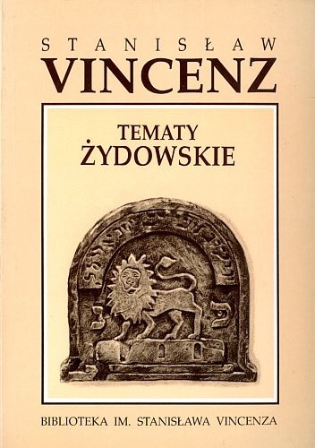 Okładka: Stanisław Vincenz - Tematy żydowskie