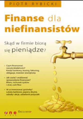 Okładka: Piotr Rybicki - Finanse dla niefinansistów