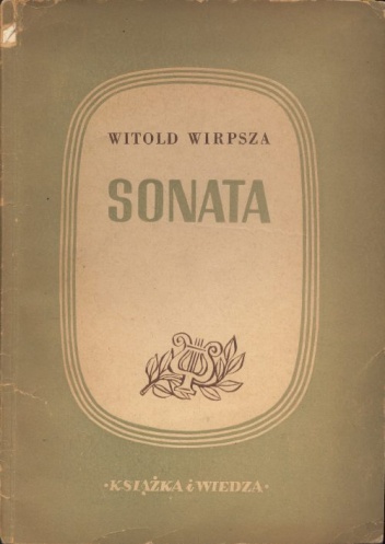 Okładka: Witold Wirpsza - Sonata