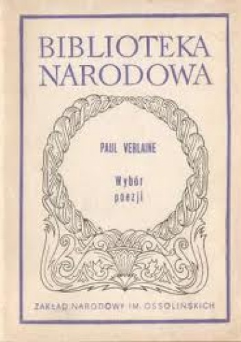 Okładka: Paul Verlaine - Wybór poezji