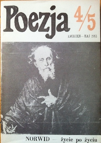 Okładka:  - Poezja  Nr 4-5 (206-207) Rok XVIII kwiecień-maj 1983