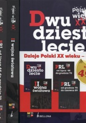 Okładka: Krzysztof Persak - Dwudziestolecie + II wojna światowa + PRL od lipca 44 do grudnia 70 + PRL od grudnia 70 do czerwca 89 (komplet)