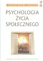 Okładka: Wilhelmina Wosińska - Psychologia życia społecznego