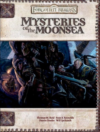 Okładka: Thomas M. Reid - Mysteries of the Moonsea