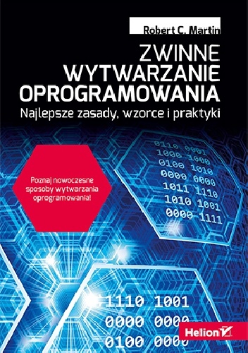 Okładka: Robert Cecil Martin - Zwinne wytwarzanie oprogramowania. Najlepsze zasady, wzorce i praktyki