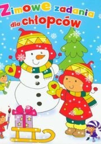 Okładka: Krzysztof M. Wiśniewski - Zimowe zadania dla chłopców
