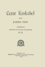 Okładka: Juliusz Verne - Cezar Kaskabel