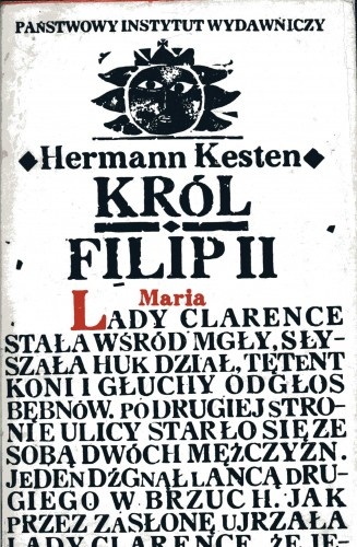 Okładka: Hermann Kesten - Król Filip II : ja-król