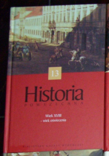 Okładka: Dino Carpanetto - Historia Powszechna. Wiek XVIII - wiek oświecenia.